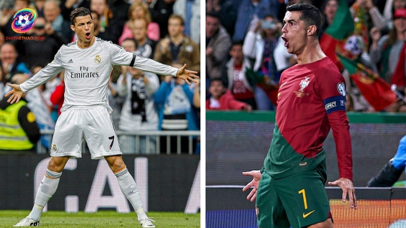 Cảm xúc của Ronaldo dễ trở thành meme