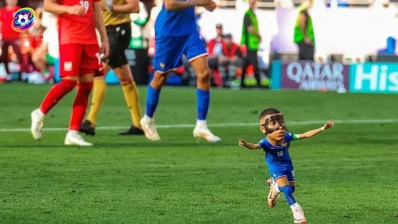 Mbappe nhanh chóng trở nên viral trên mạng xã hội