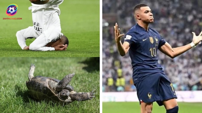 Nụ cười Mbappe được dân mạng bắt trọn