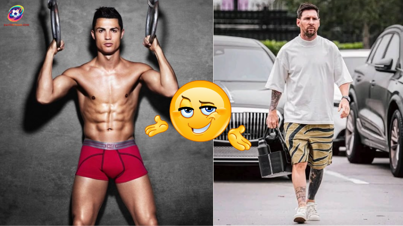 Ronaldo và Messi là hai thái cực trái ngược nhau