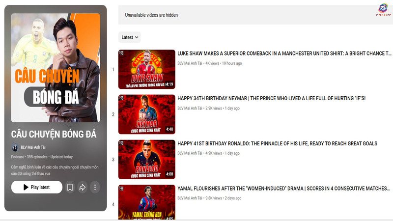 Câu chuyện bóng đá của BLV Mai Anh Tài