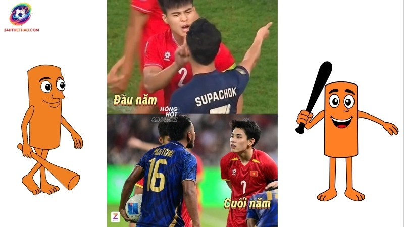 Cầu thủ Việt Nam cứ phải gọi là “máu nóng”