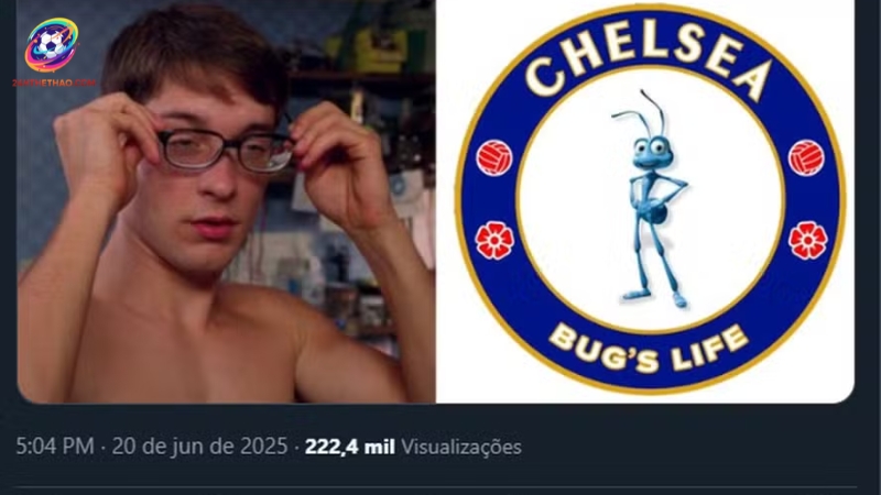 Mỗi lần Chelsea ra sân, cộng đồng mạng lại vào cuộc bằng meme