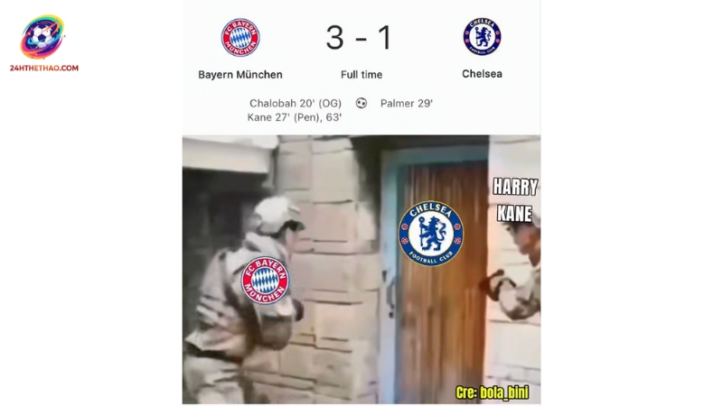 Những Chelsea Meme hài hước được chia sẻ nhiều nhất