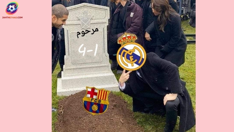 Còn khi Real thắng thì Barca “đắp mộ”