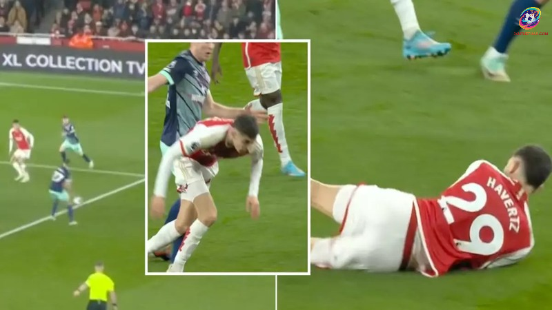 Kai Havertz gây tranh cãi